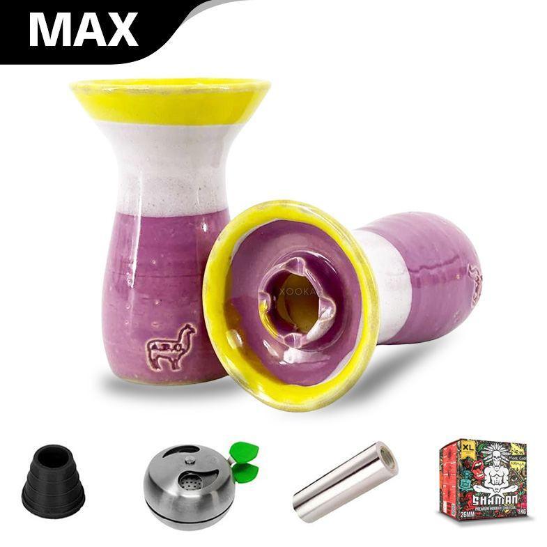 Alpaca Bambino V2 Bowl - Wario Pride - shishagear - UK Shisha Hookah Black Friday