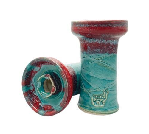 Alpaca Mini Rook Bowl - Red Steel - shishagear - UK