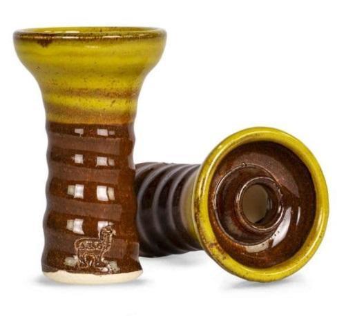 Alpaca Suri Bowl - Yellow Earth - shishagear - UK
