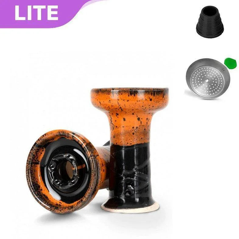 Alpaca Fumari Mini Rook Bowl - Orange - shishagear - UK