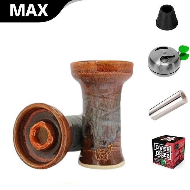 Alpaca Mini Rook Bowl - Grey Scale Earth - shishagear - UK Shisha Hookah Black Friday