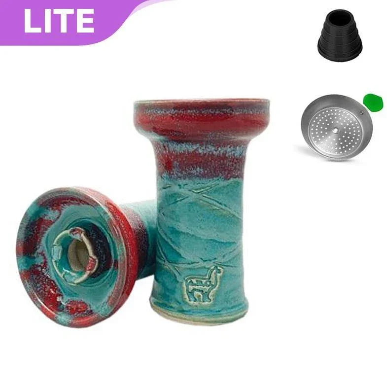 Alpaca Mini Rook Bowl - Red Steel - shishagear - UK