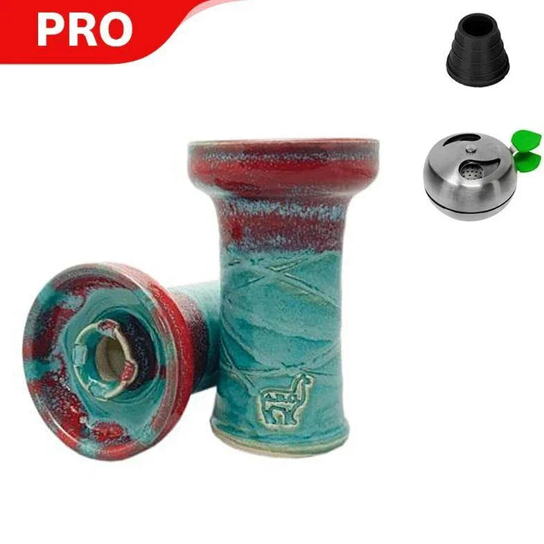 Alpaca Mini Rook Bowl - Red Steel - shishagear - UK