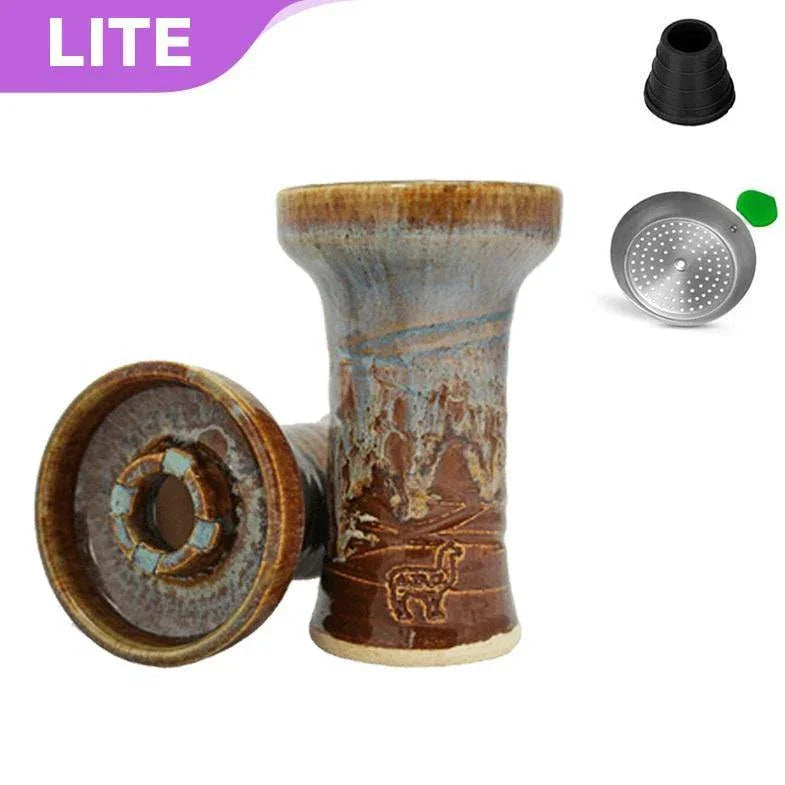 Alpaca Mini Rook Bowl - Yellow Earth - shishagear - UK