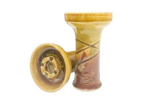 Alpaca Mini Rook Bowl - Yellow Wood - shishagear - UK Shisha Hookah Black Friday
