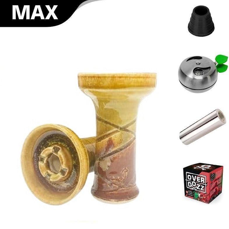 Alpaca Mini Rook Bowl - Yellow Wood - shishagear - UK Shisha Hookah Black Friday