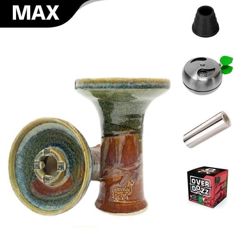 Alpaca Rook Shallow Bowl - Chameleon Top - shishagear - UK Shisha Hookah Black Friday
