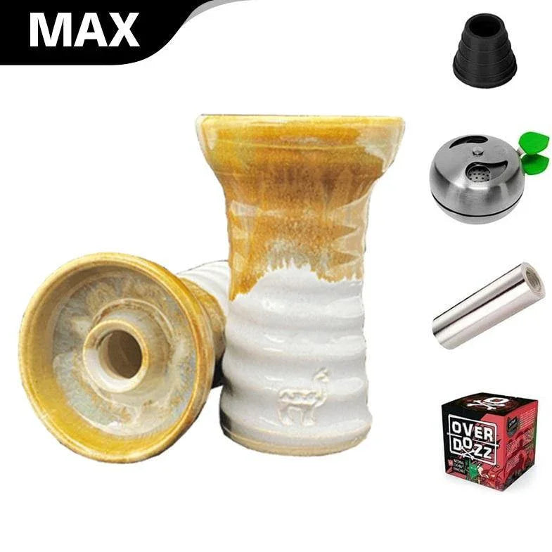 Alpaca Suri Bowl - Scale Frost - shishagear - UK