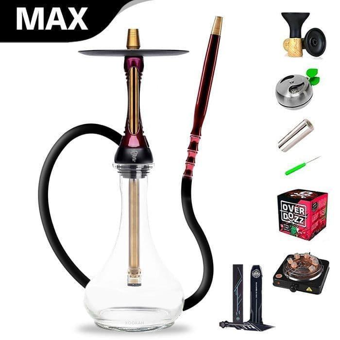 Alpha Hookah S SET - Red Candy - shishagear - UK Shisha Hookah Black Friday