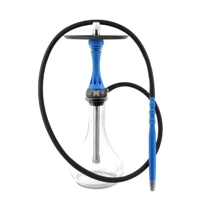 Alpha Hookah X Set - Blue Matt - shishagear - UK Shisha Hookah