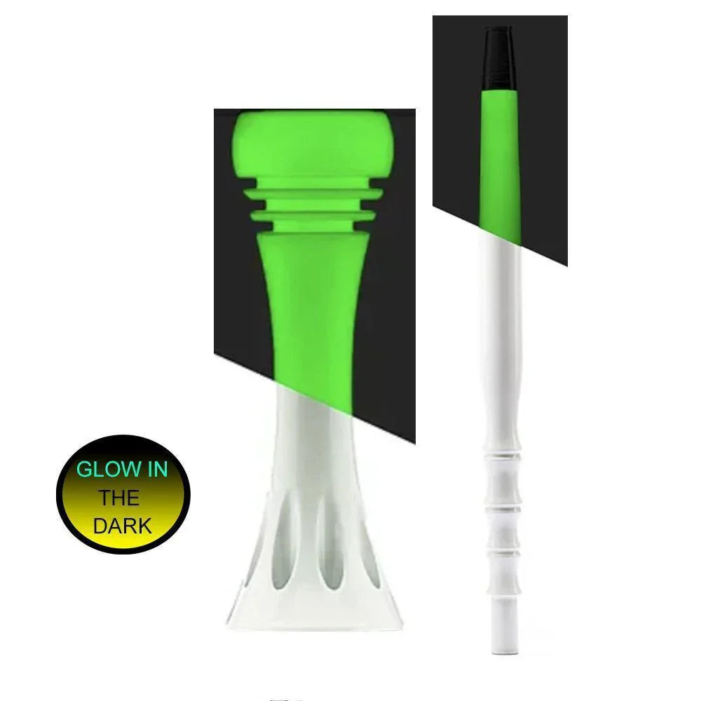 Alpha X Sleeve &amp; Mouthpiece Set - NEON - shishagear - UK