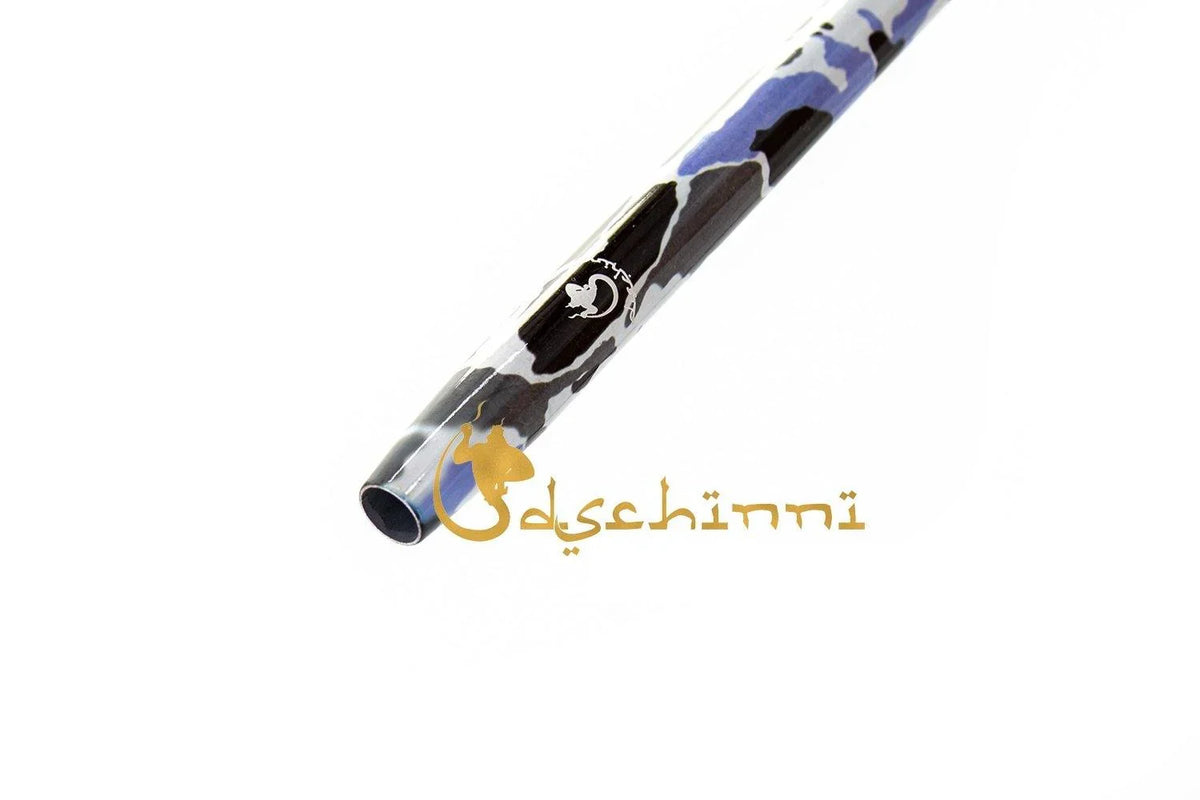 Dschinni Aluminium Soldier Light Blue Mouthpiece - shishagear - UK