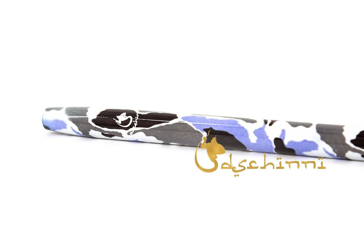 Dschinni Aluminium Soldier Light Blue Mouthpiece - shishagear - UK