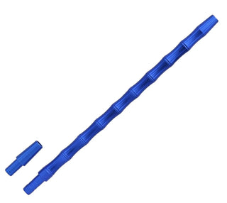 Aluminium Shisha Mouthpiece - Bone Blue / Mouthpiece Only
