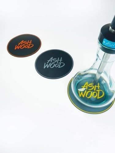 Ash Wood Silicone Base Mat - shishagear - UK