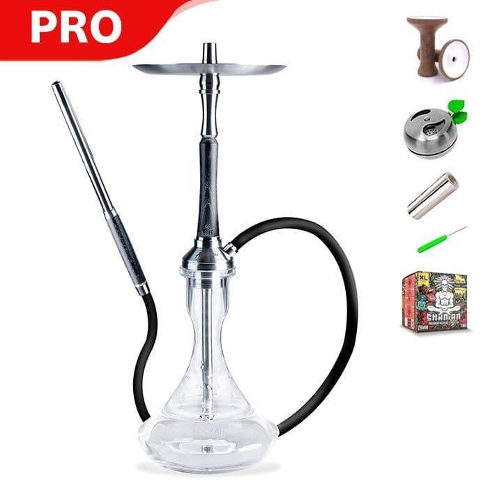 Ash Wood Atomic Hookah - Noir (Black) - shishagear - UK Shisha Hookah Black Friday