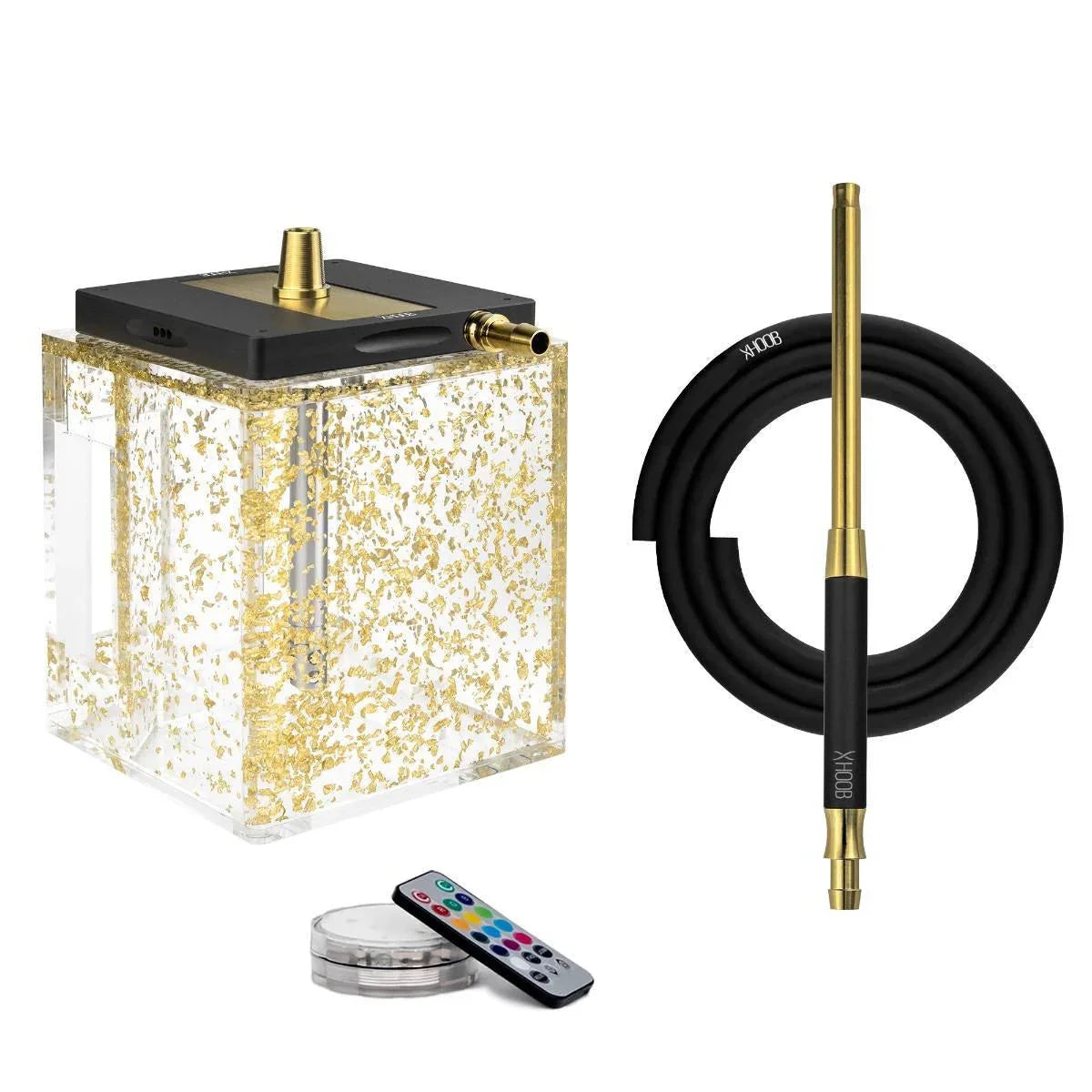 Hoob Atom Hookah - C Black - shishagear - UK Shisha Hookah Black Friday