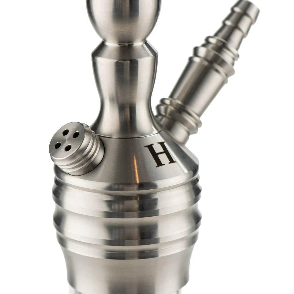 Hustla V2A Clear Classic Hookah - shishagear - UK Shisha Hookah Black Friday