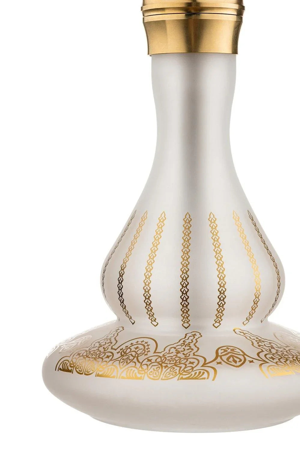 Hustla Big Brass White Klassik Hookah - shishagear - UK