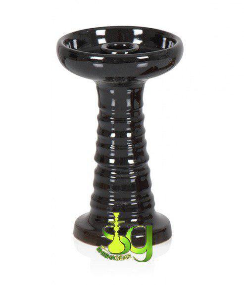 Shishagear Silicone Phunnel Bowl - Black - Hookah Shisha - UK