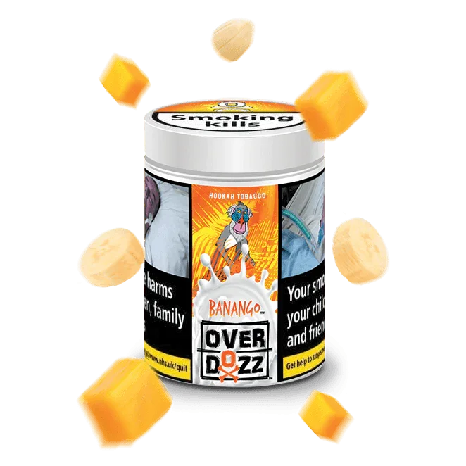 OverDozz Banango (Banana & Mango) Flavour - shishagear - UK Shisha Hookah Black Friday