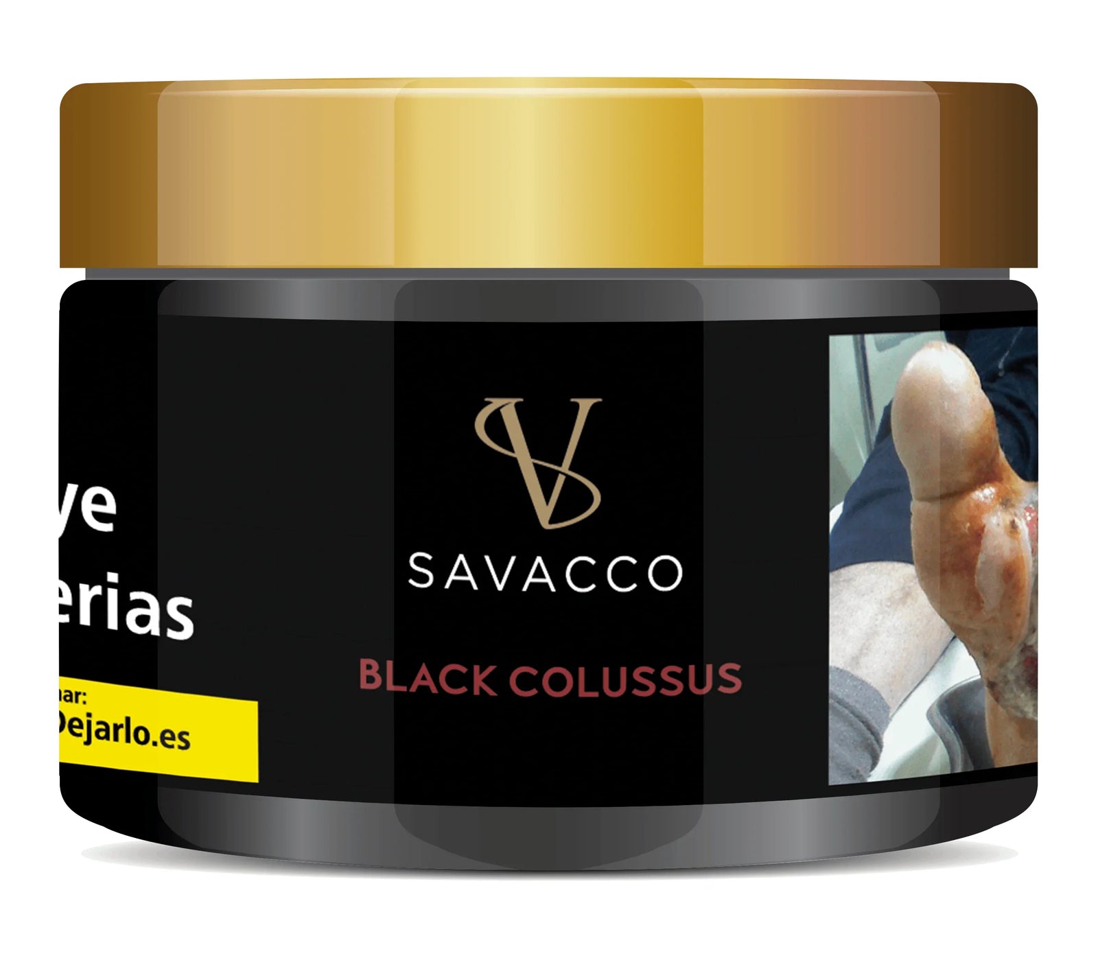 Savacco Black Mamba (Black Colussus) - shishagear - UK Shisha Hookah Black Friday