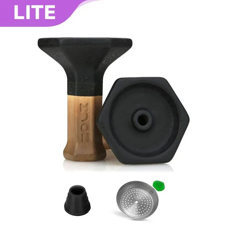 Moon Grand Phunnel Bowl - Matt Black - shishagear - UK Shisha Hookah Black Friday
