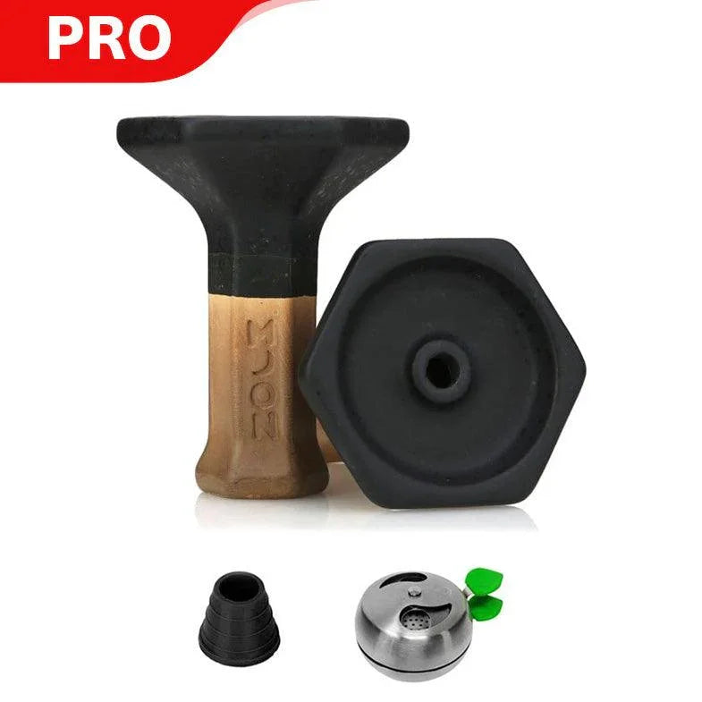 Moon Grand Phunnel Bowl - Matt Black - shishagear - UK Shisha Hookah Black Friday