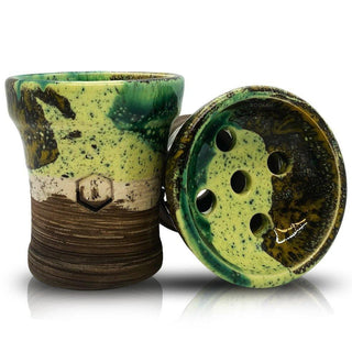 Kolos Mita Hookah Bowl - Green Earth 142 / Bowl Only