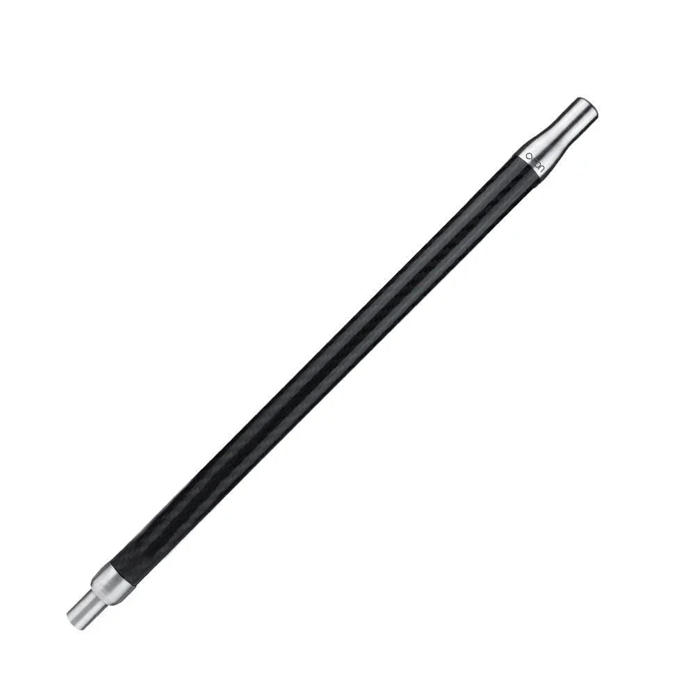 Aeon 32cm Carbon Shisha Mouthpiece - Bright Black - shishagear - UK Shisha Hookah