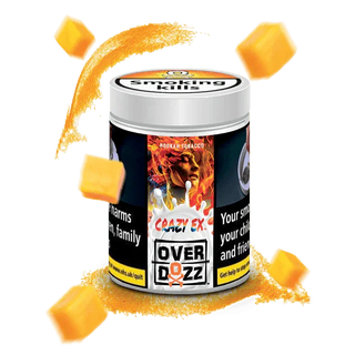 OverDozz Shisha Flavours 50g - CRAZY EX (INDIAN SPICY MANGO)
