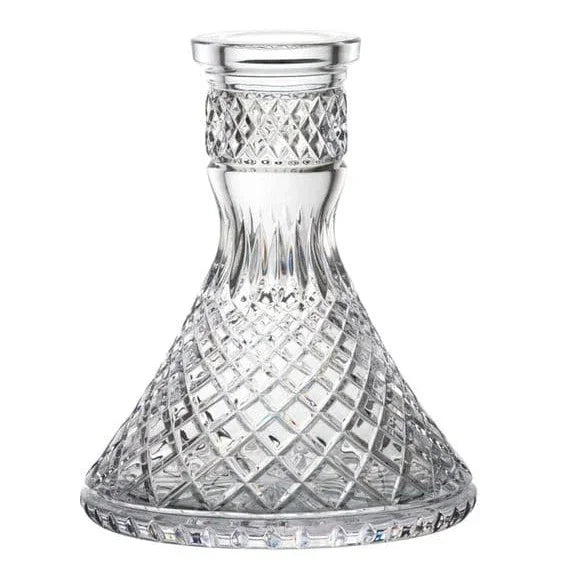 Caesar Crystal Bohemia Base - Jeschen Mini (Clear) - shishagear - UK Shisha Hookah