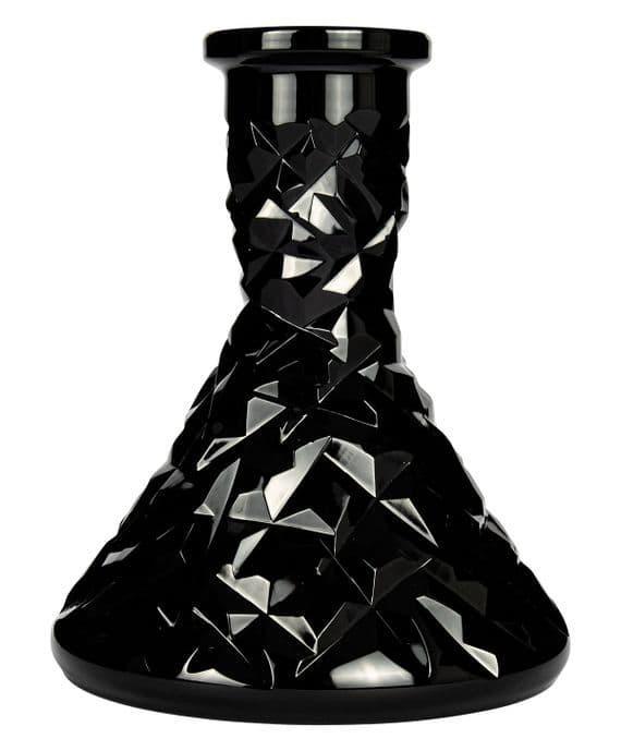 Caesar Crystal Bohemia Base - Rock (Black) - shishagear - UK Shisha Hookah