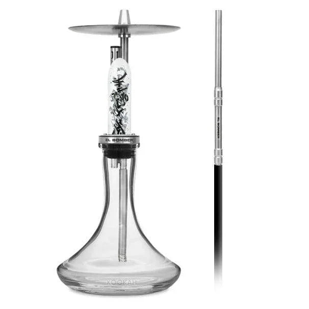 El Bomber Shisha With Base - Calligraphy - shishagear - UK Shisha Hookah Black Friday