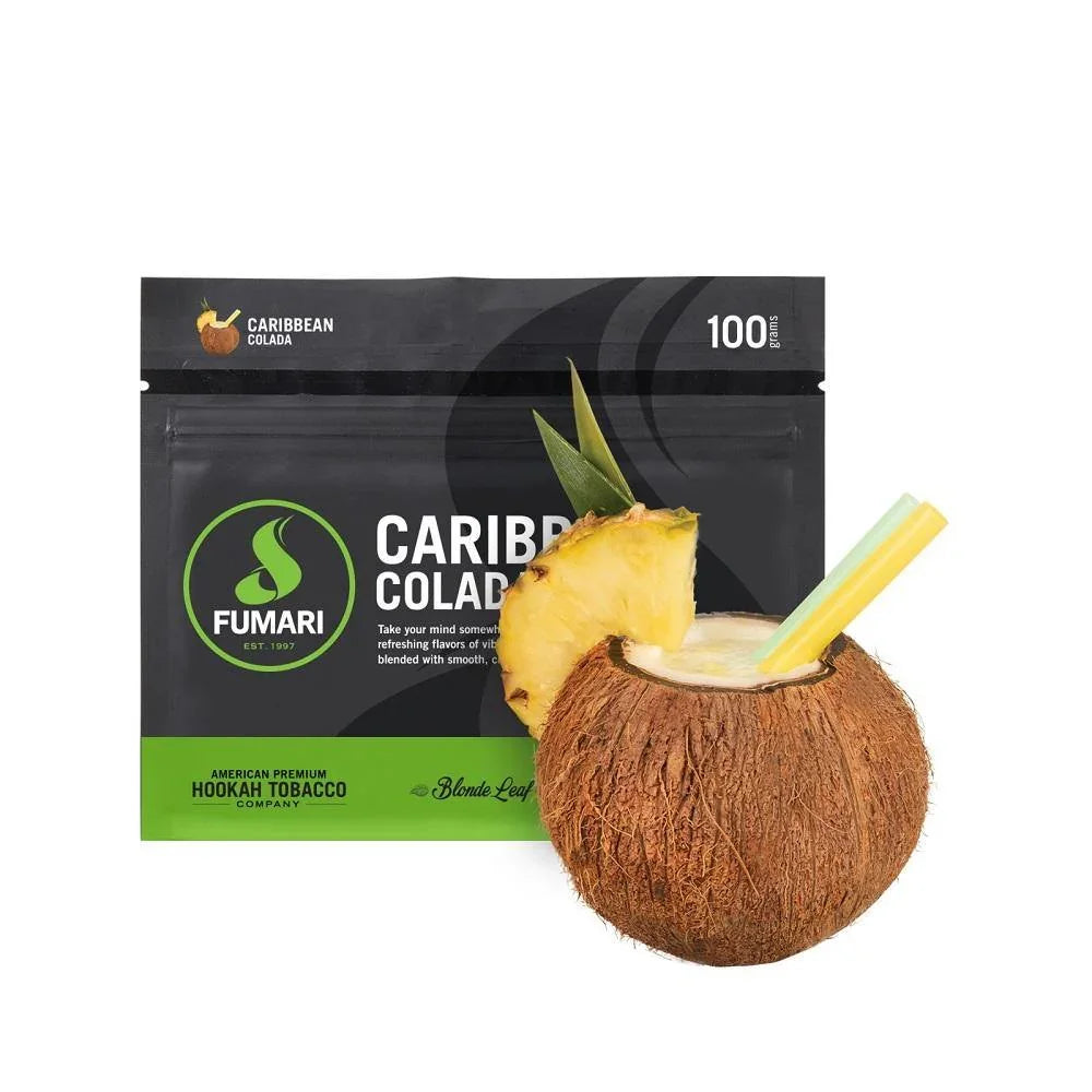 Fumari Caribean Colada Shisha Flavour - shishagear - UK Shisha Hookah Black Friday