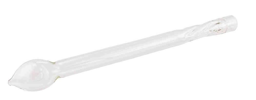 Dschinni Cobra Glass Hose Tip Clear Mouthpiece - shishagear - UK Shisha Hookah Black Friday