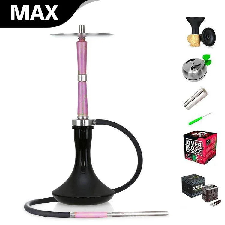 Ash Wood Electro Storm V2 Shisha Set - shishagear - UK