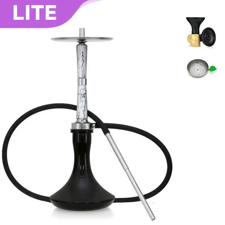 Ash Wood Electro Storm V2 Shisha Set - shishagear - UK