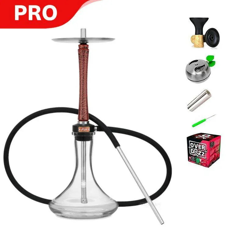 Ash Wood Hookah Haze Jungle Shisha Set - Sunset - shishagear - UK