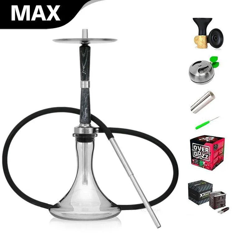 Ash Wood Electro Storm V2 Shisha Set - shishagear - UK