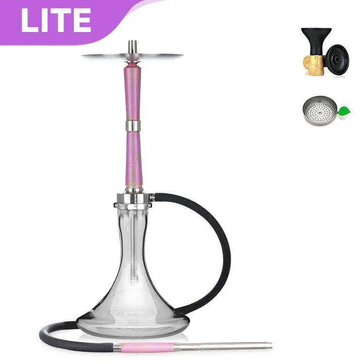Ash Wood Hookah Electro Storm V2 Shisha Set - Jumping Strawberry - shishagear - UK