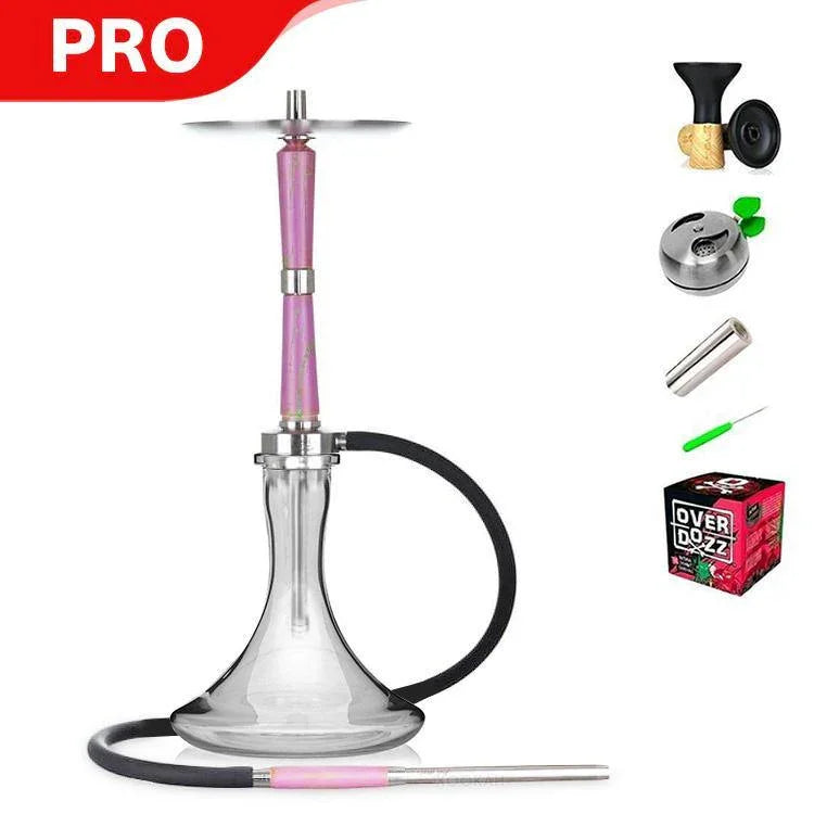 Ash Wood Hookah Electro Storm V2 Shisha Set - Jumping Strawberry - shishagear - UK