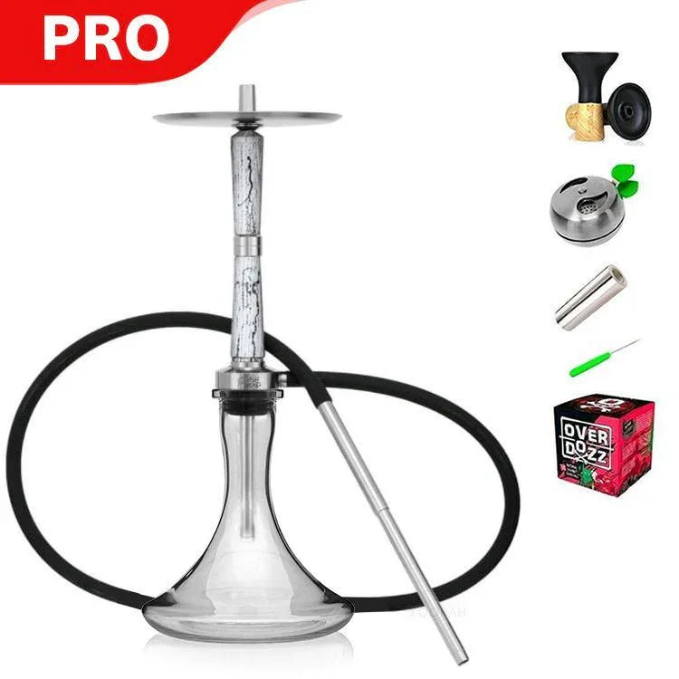 Ash Wood Electro Storm V2 Shisha Set - shishagear - UK