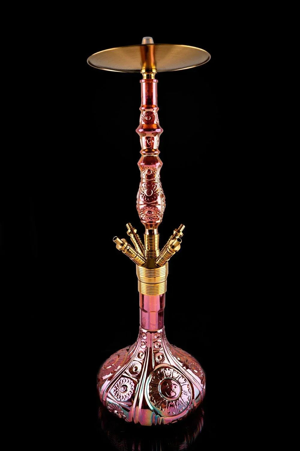 Dschinni Crystal 4 Hose Baba Pheonix Hookah - shishagear - UK