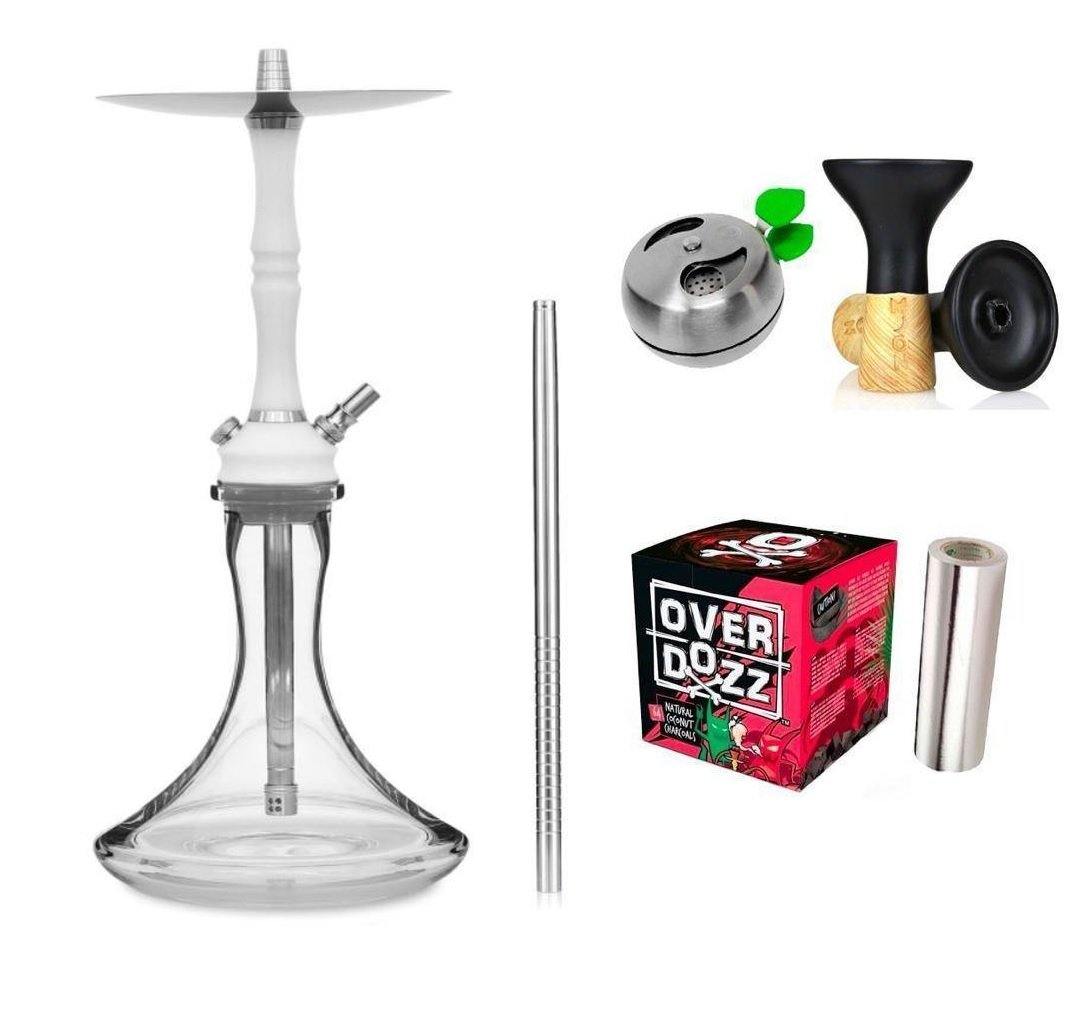 DSH Nice Hookah White - Hookah Shisha - UK - Black Friday - Shishagear