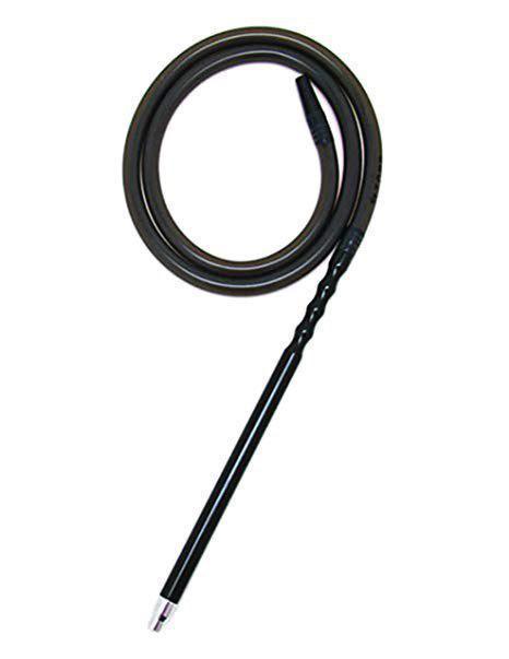 Shishagear D1 Silicone shisha Hose - Black - shishagear - UK Shisha Hookah Black Friday