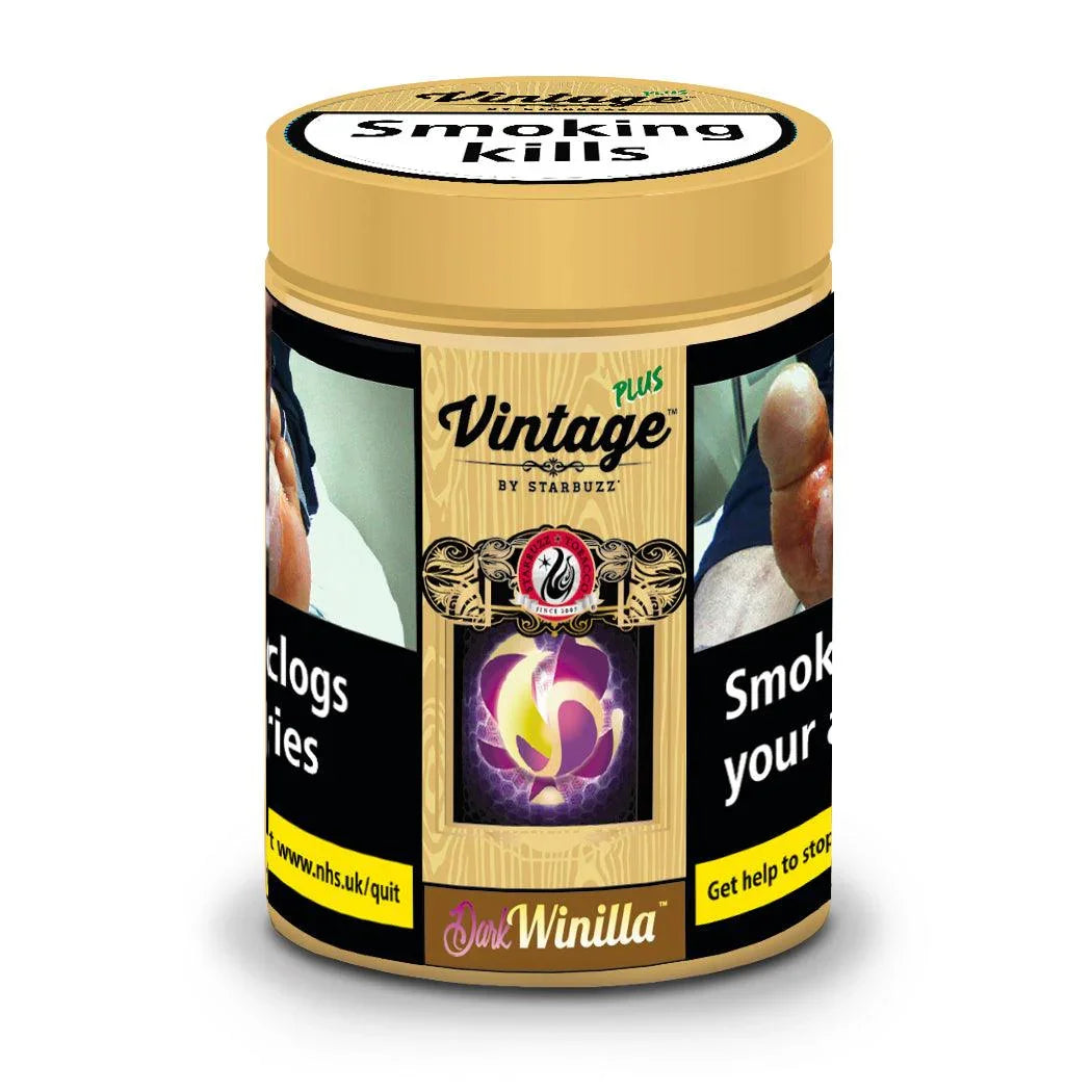 Starbuzz Vintage Plus - Dark Winilla - shishagear - UK Shisha Hookah Black Friday