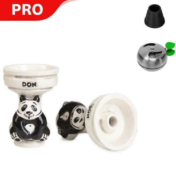 Don Bowl Phunnel Statue - Panda - Hookah Shisha - UK - black friday ...