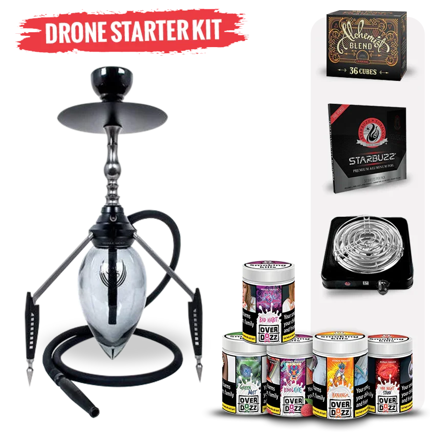 Sahara Smoke Drone Alpha Hookah Starter Kit