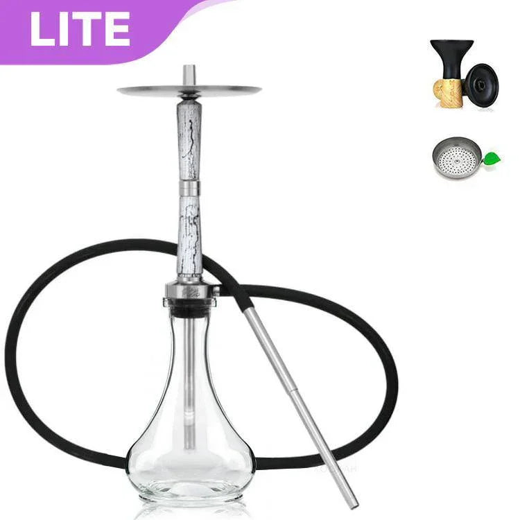 Ash Wood Electro Storm V2 Shisha Set - shishagear - UK